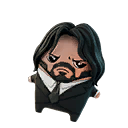 Spiritello John Wick dorso decorativo Stile