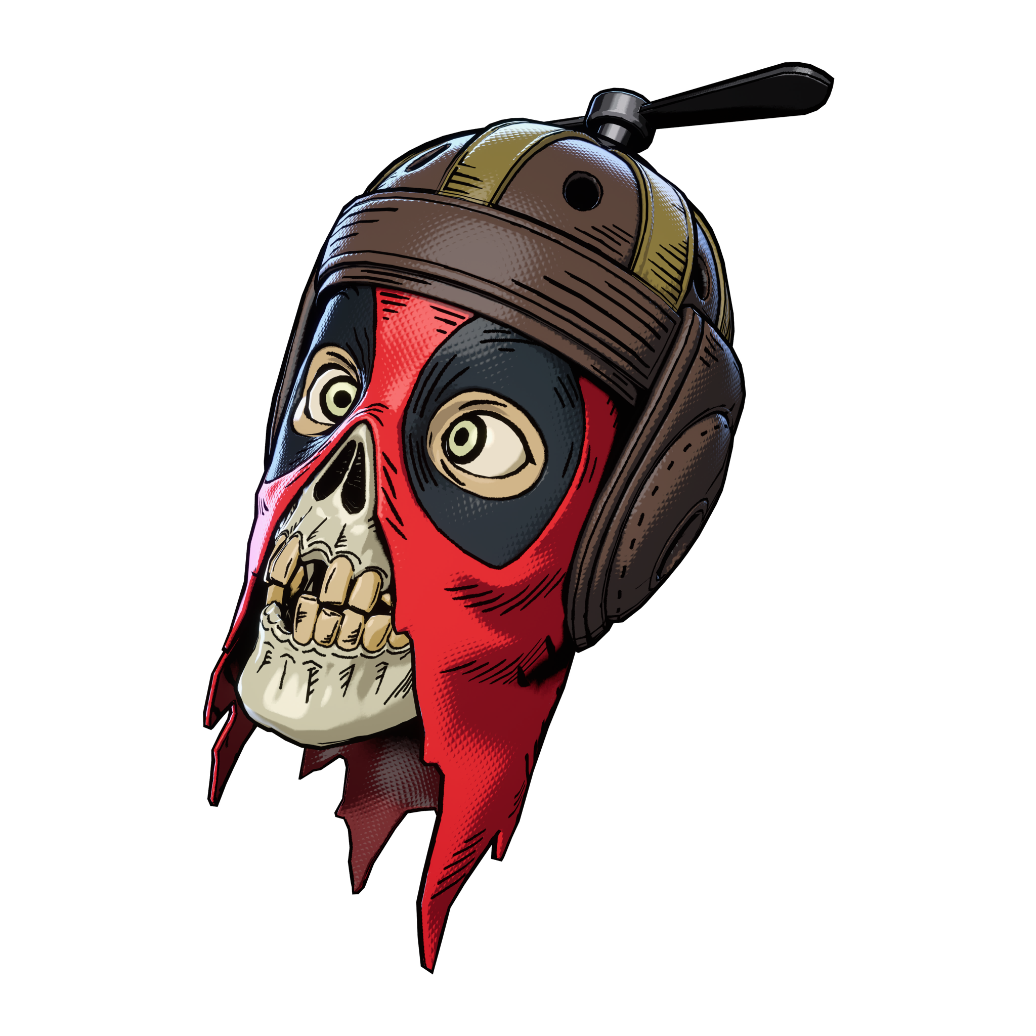 デップーのベース（MARVELシリーズ バックアクセサリー）- フォートナイト