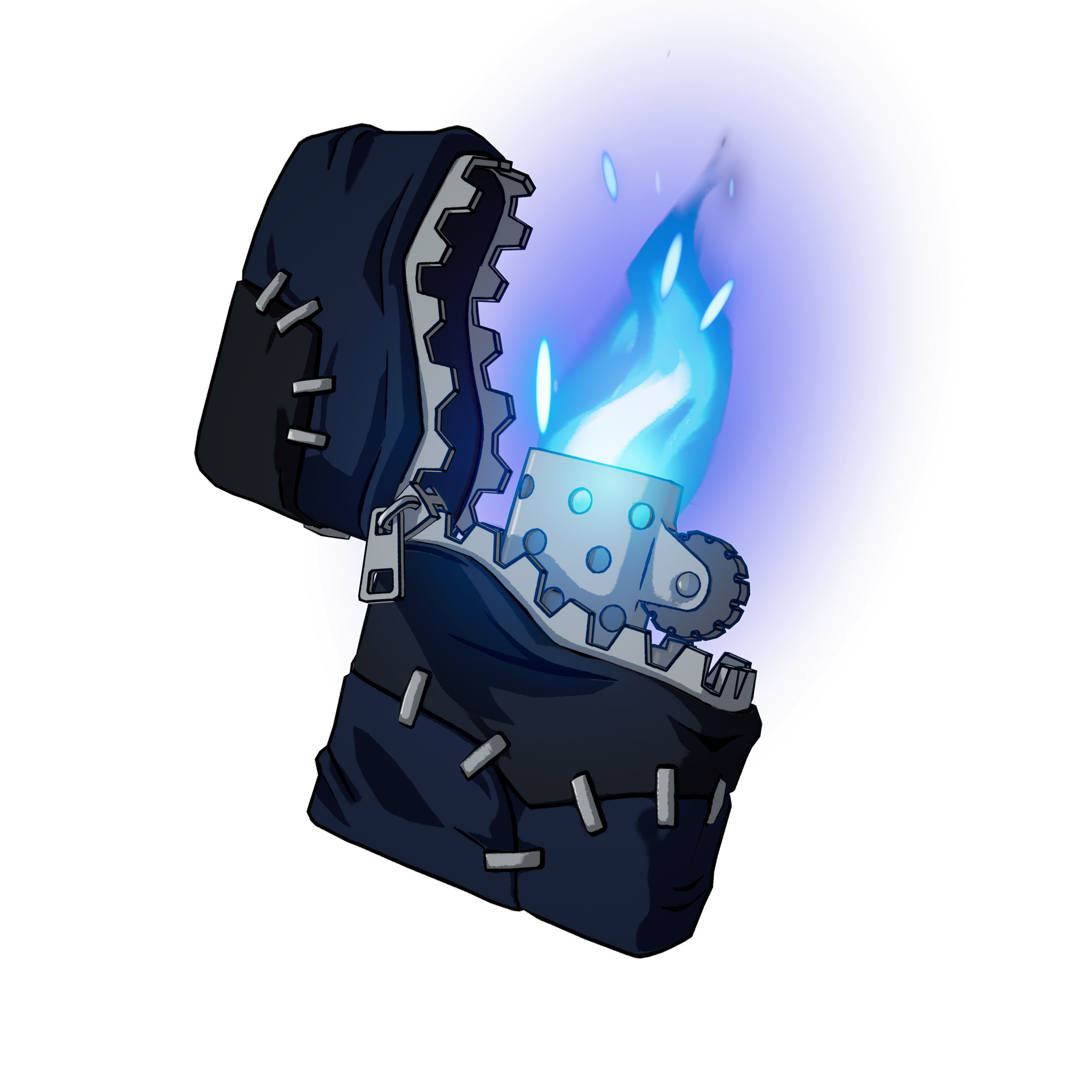 蒼炎のライター（レア バックアクセサリー）- フォートナイト