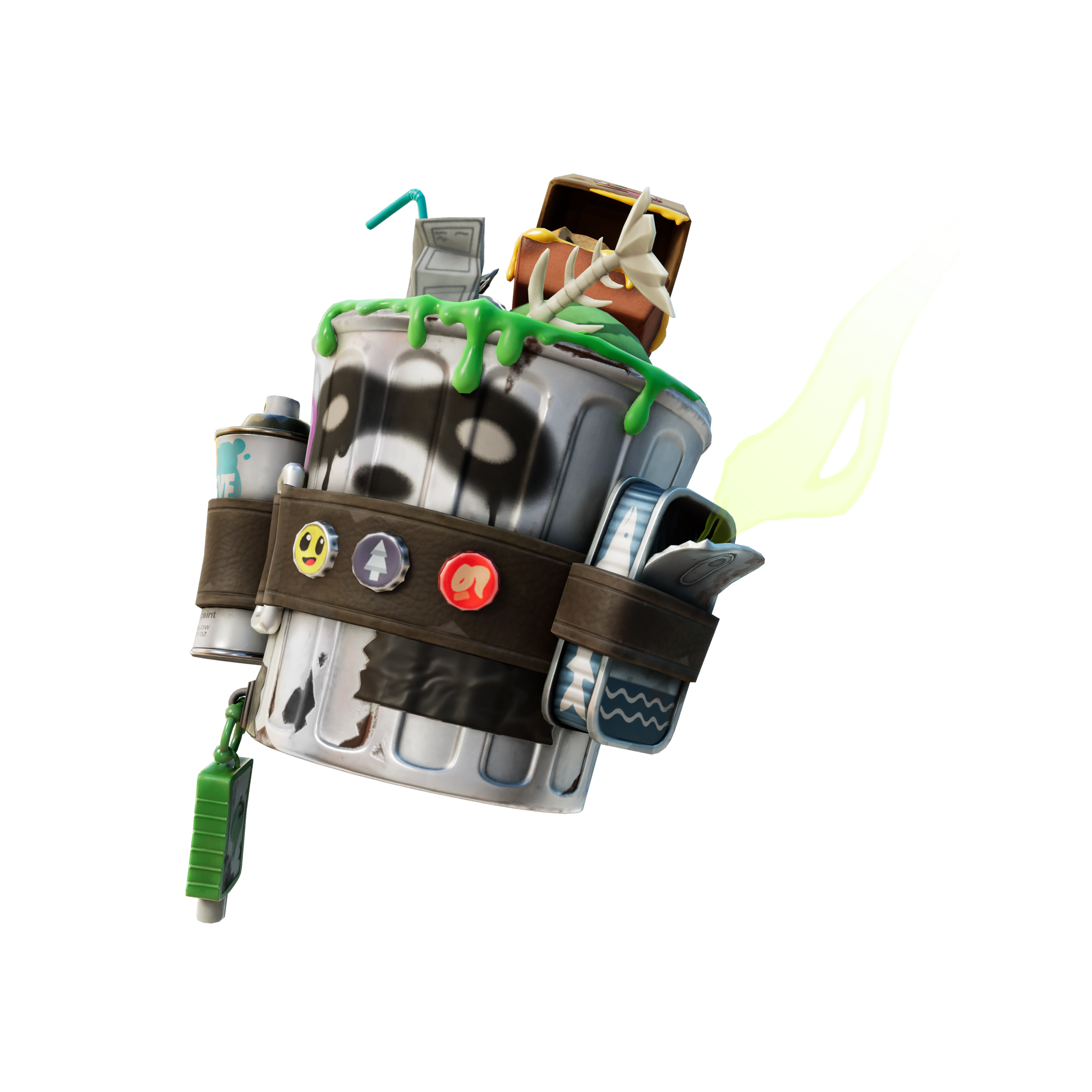 トラッシュ・カン（レア バックアクセサリー）- フォートナイト