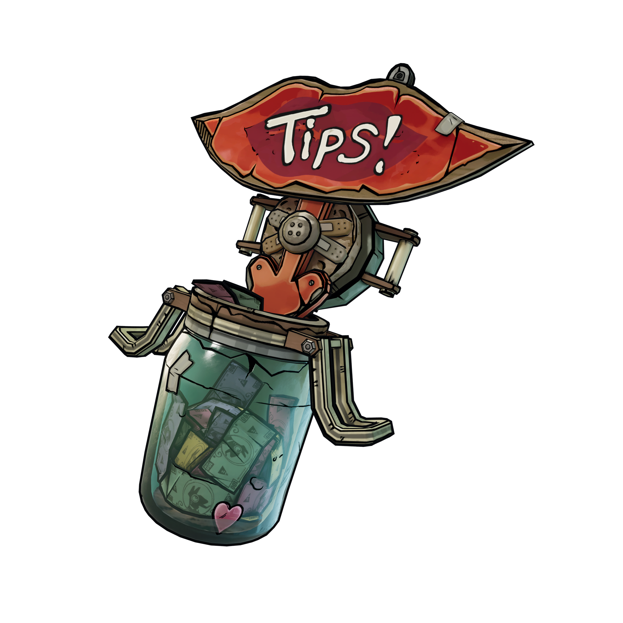 Tarro de propinas de Moxxi