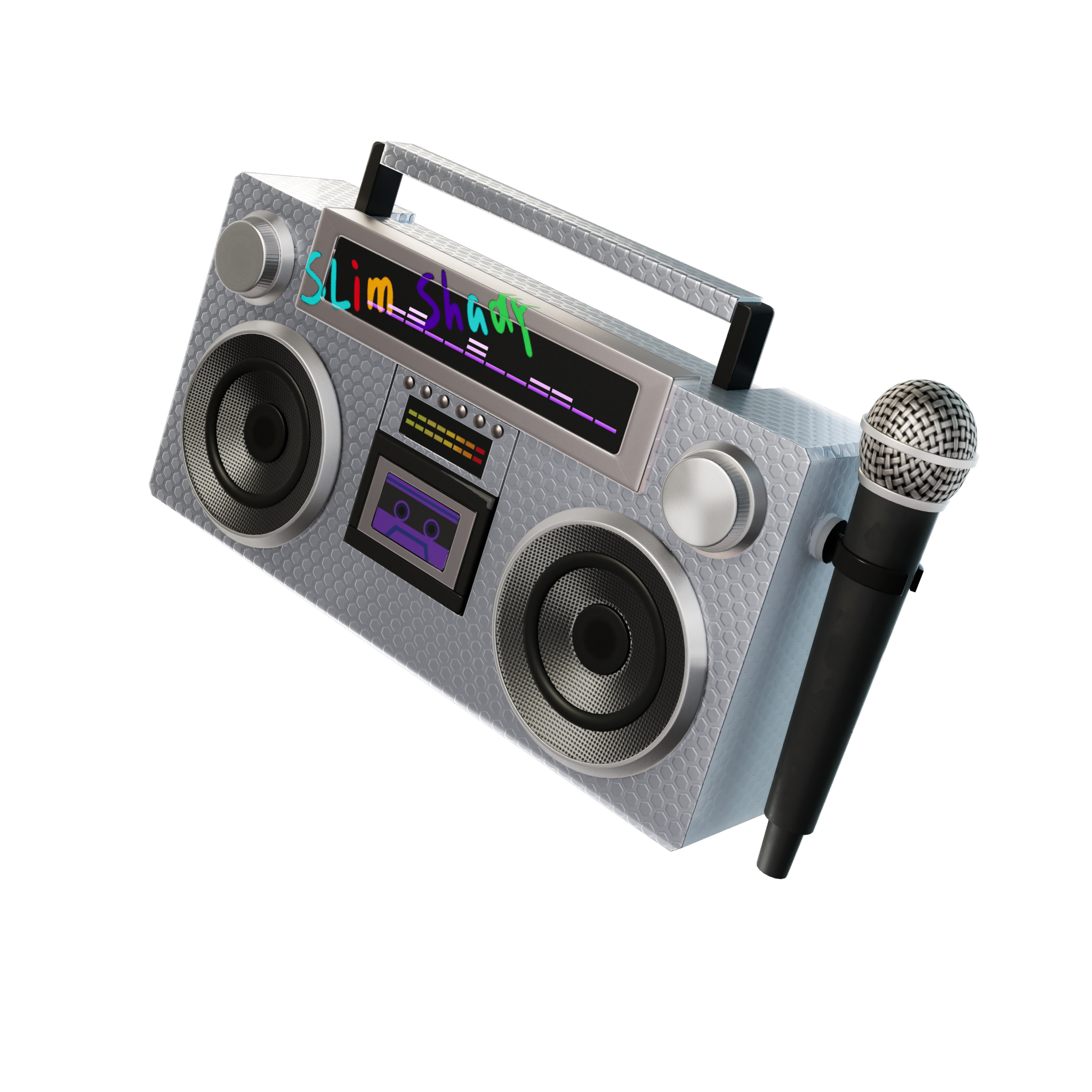 Shady ラジカセ（アイコンシリーズ バックアクセサリー）- フォートナイト