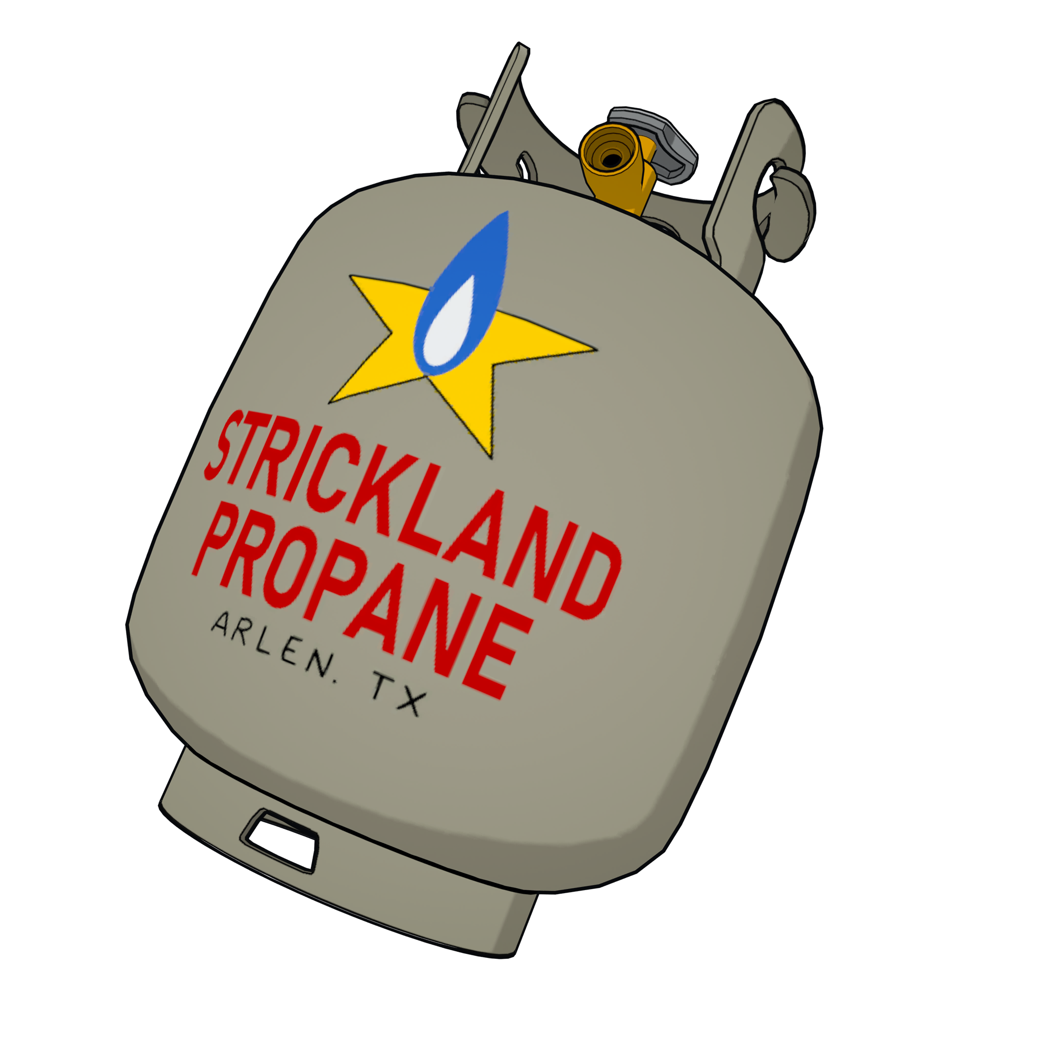Strickland Propane Tank