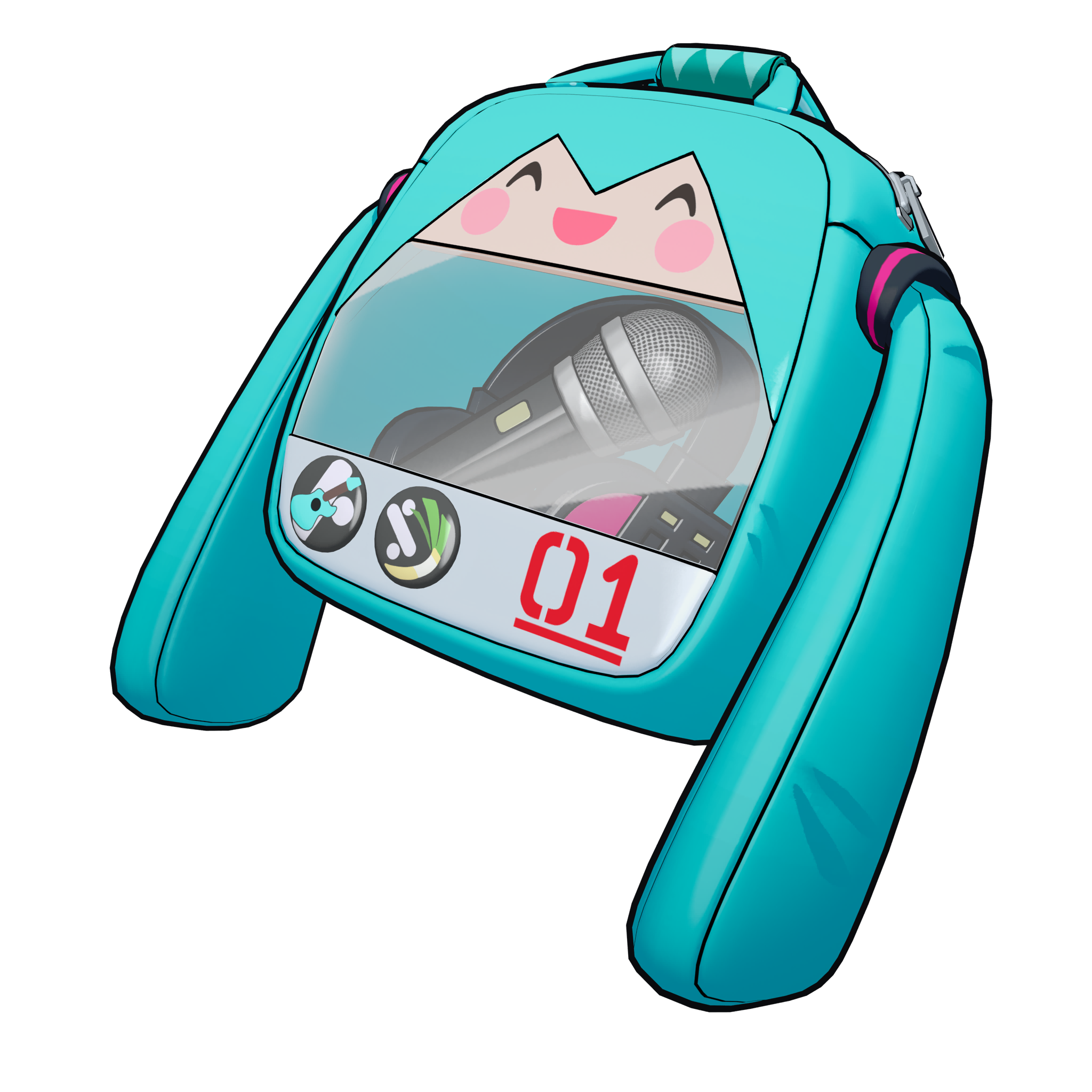 パック音ミク（アイコンシリーズ バックアクセサリー）- フォートナイト