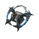 Griffes du dragon nocturne accessoire de dos style