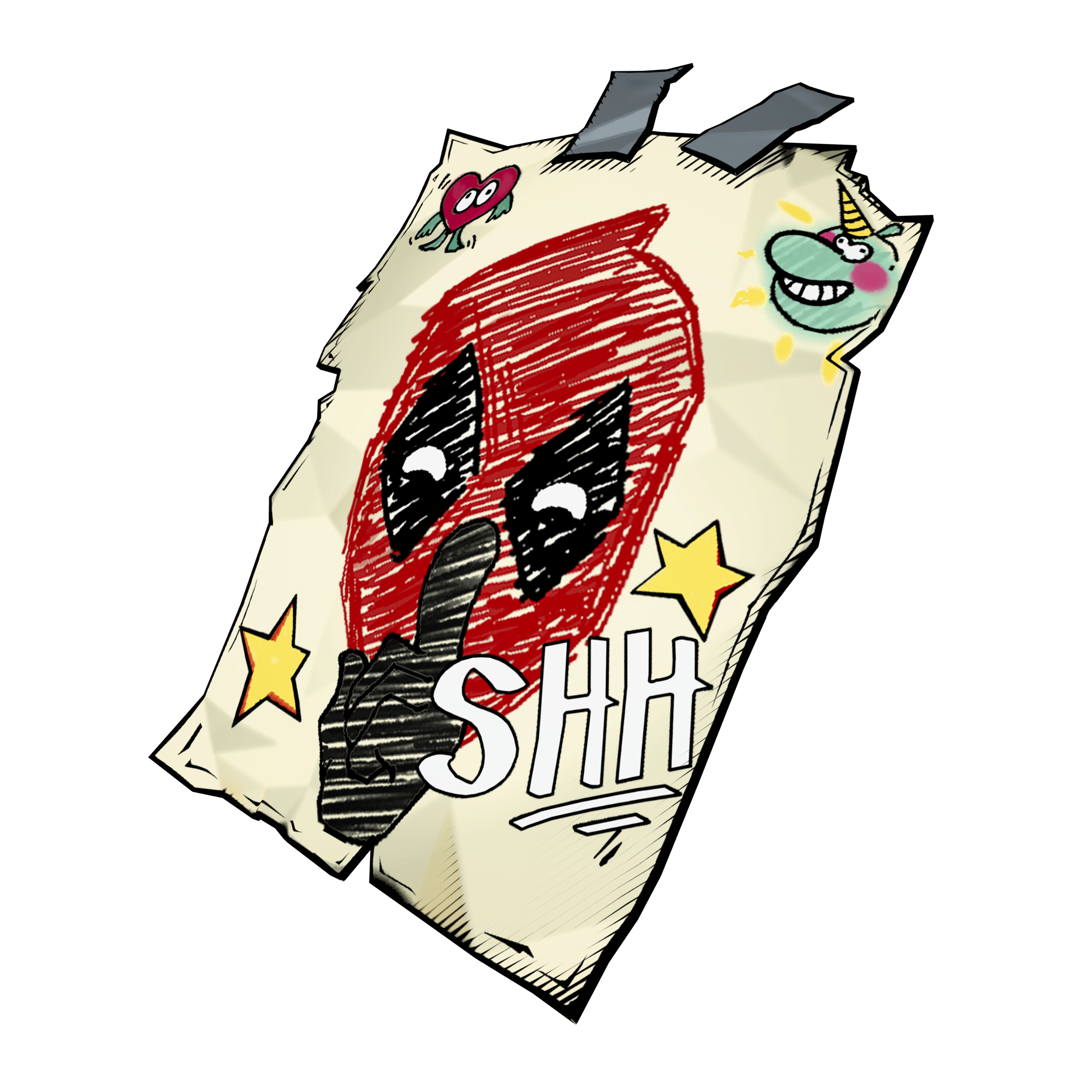 ウェイドのイタズラ（MARVELシリーズ バックアクセサリー）- フォートナイト