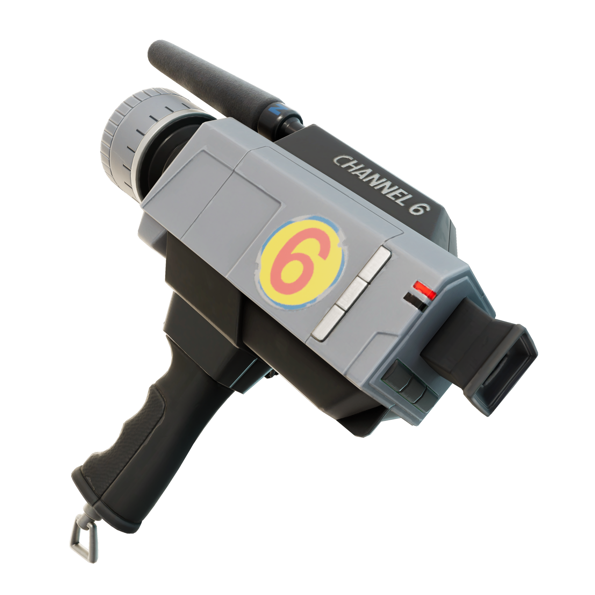 チャンネル6ニュースのカメラ（エピック バックアクセサリー）- フォートナイト