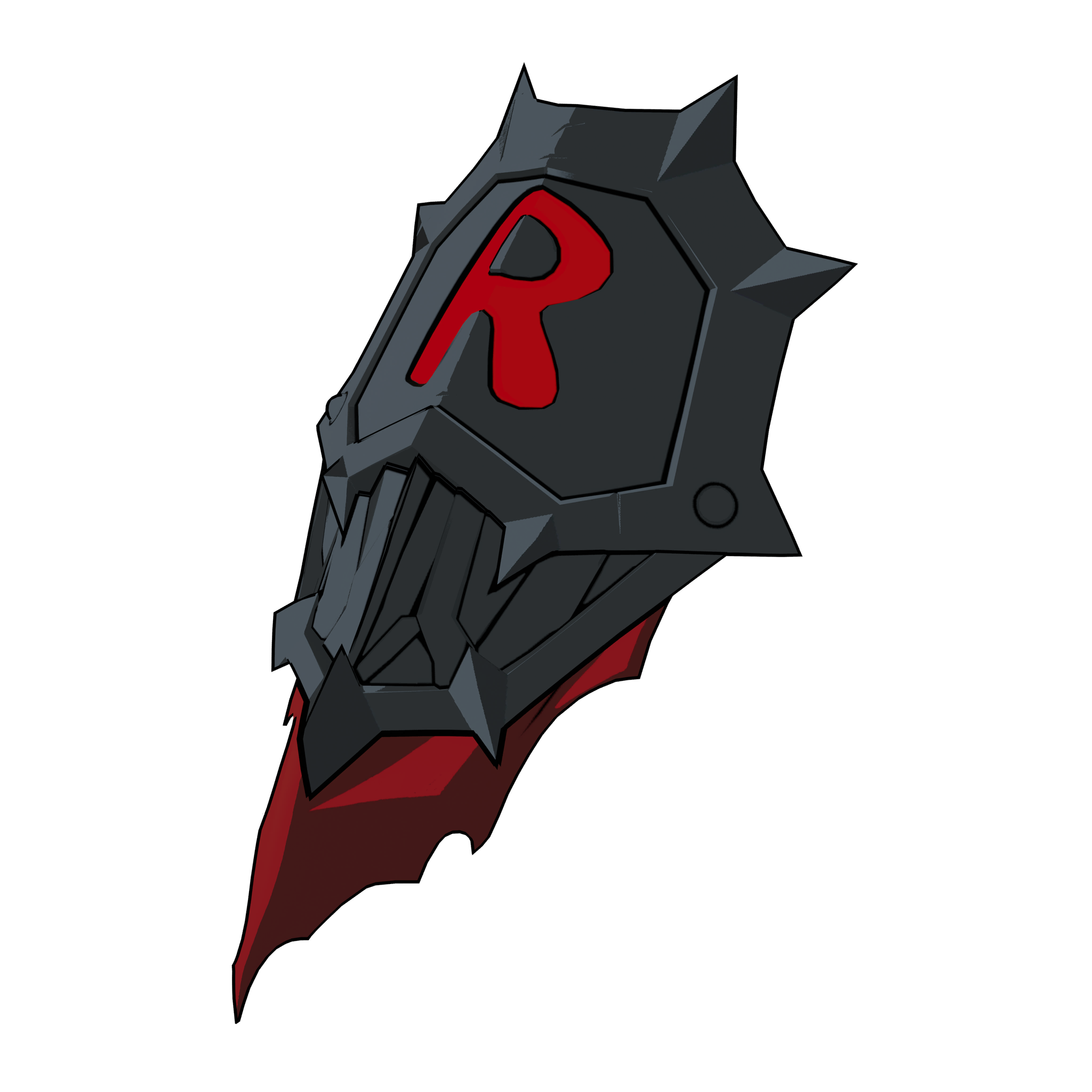 烈怒頼雄斗の盾（エピック バックアクセサリー）- フォートナイト