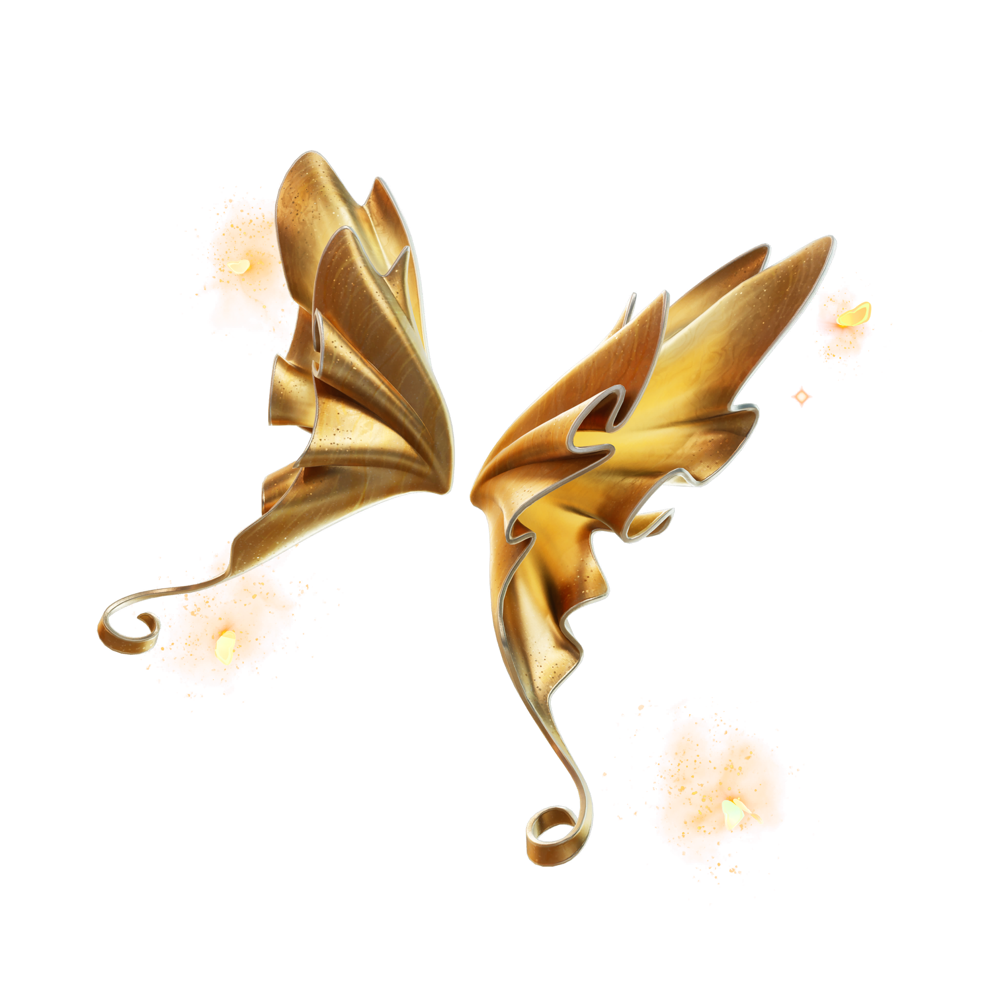 ギルデッドハニー・ウイング（アイコンシリーズ バックアクセサリー）- フォートナイト