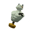 Peril Peak Meowscles Bust
