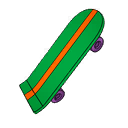 Bart's Skateboard