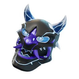 Back Bling Icy Oni Mask Fortnite Icon Image