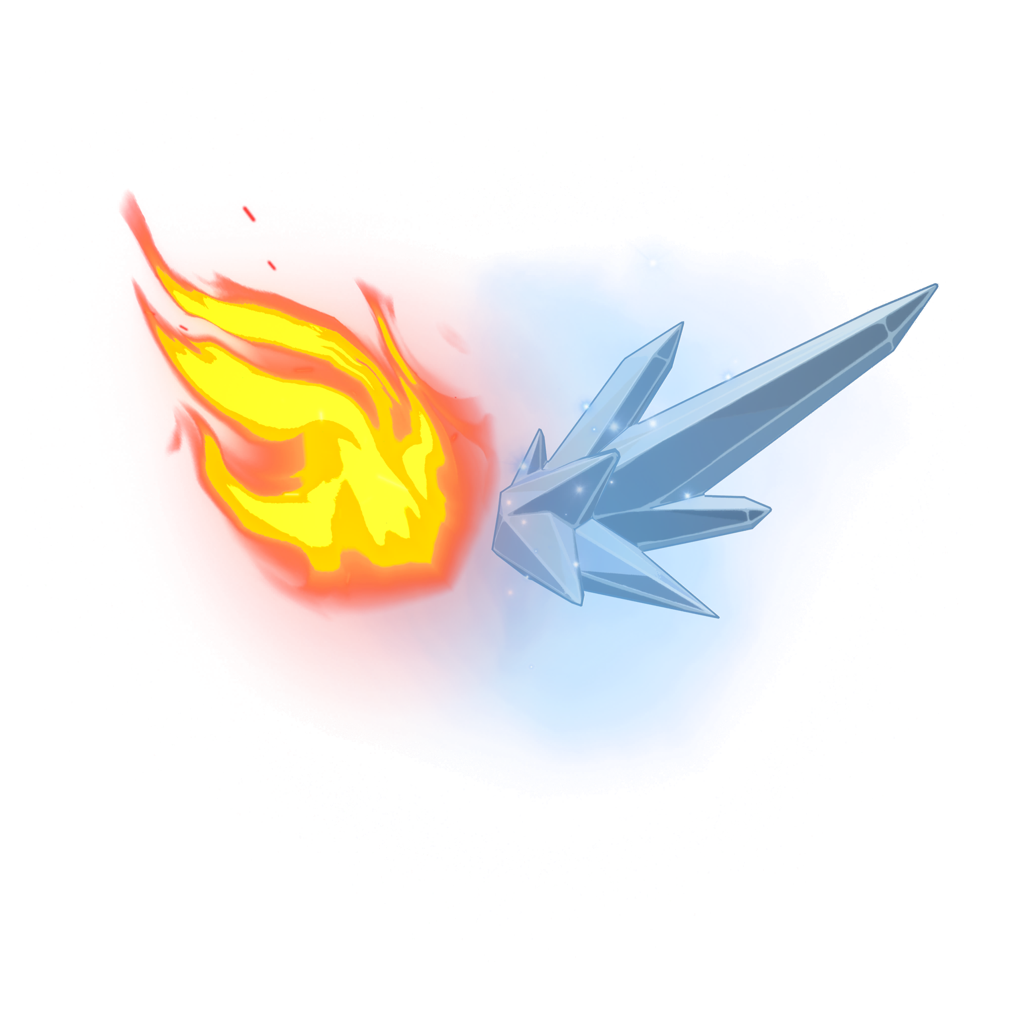 半冷半燃の翼（エピック バックアクセサリー）- フォートナイト