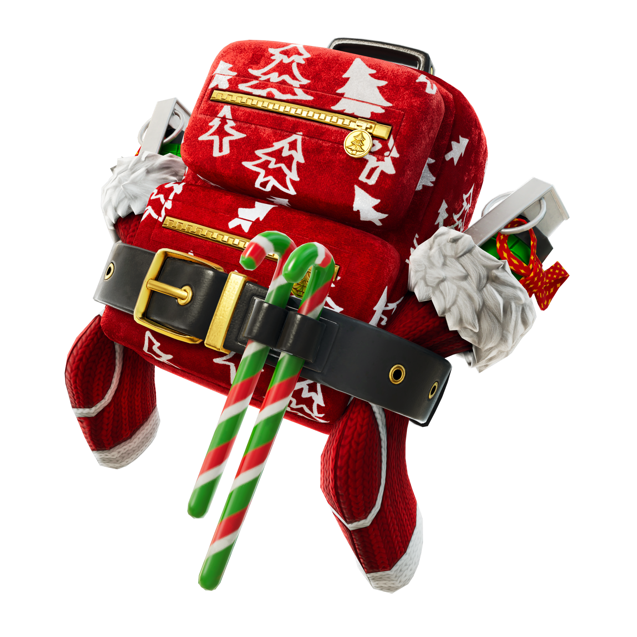 サンタShaqパック（アイコンシリーズ バックアクセサリー）- フォートナイト