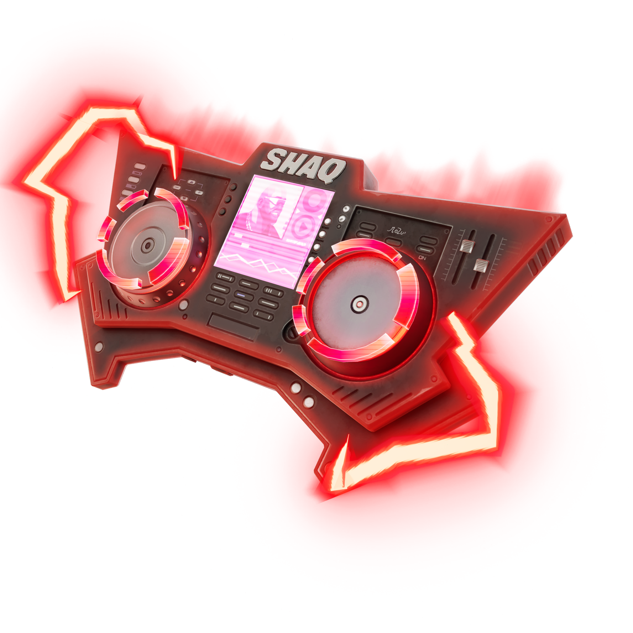 ShaqのDJデッキ（アイコンシリーズ バックアクセサリー）- フォートナイト