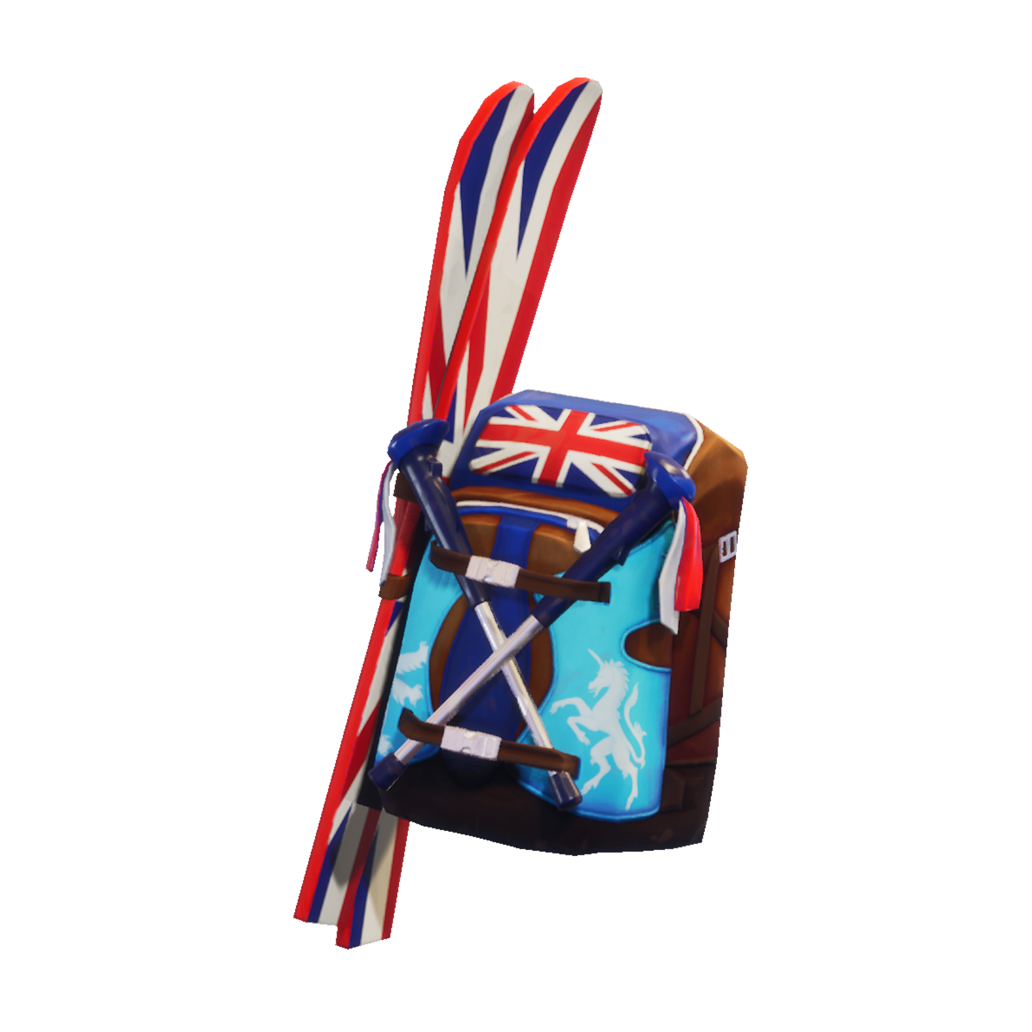 モーグルスキーバッグ (GBR)（エピック バックアクセサリー）- フォートナイト