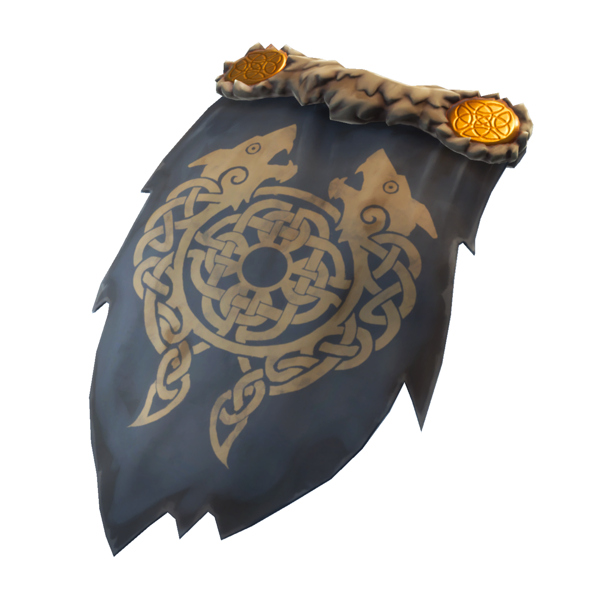 紋章付きケープ（レジェンド バックアクセサリー）- フォートナイト