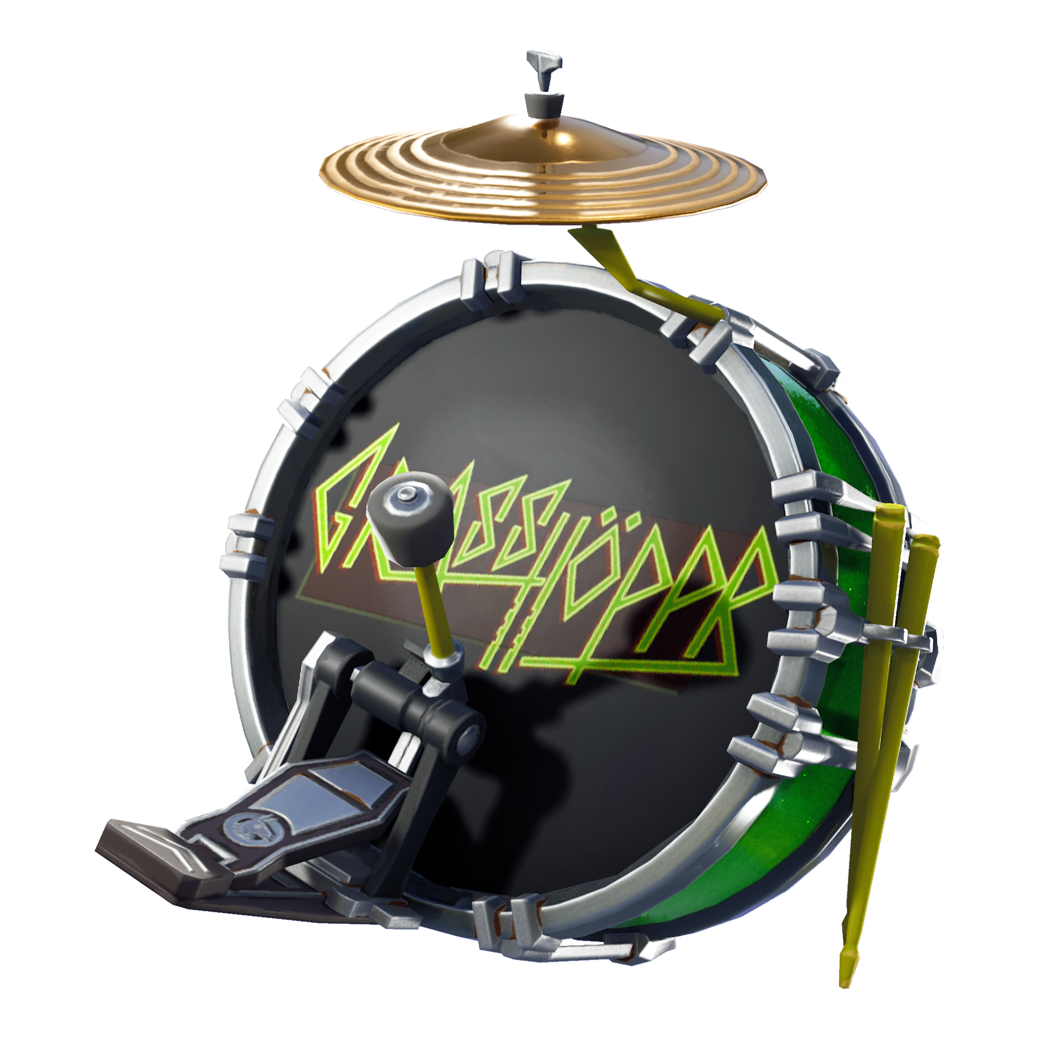 キックドラム（エピック バックアクセサリー）- フォートナイト