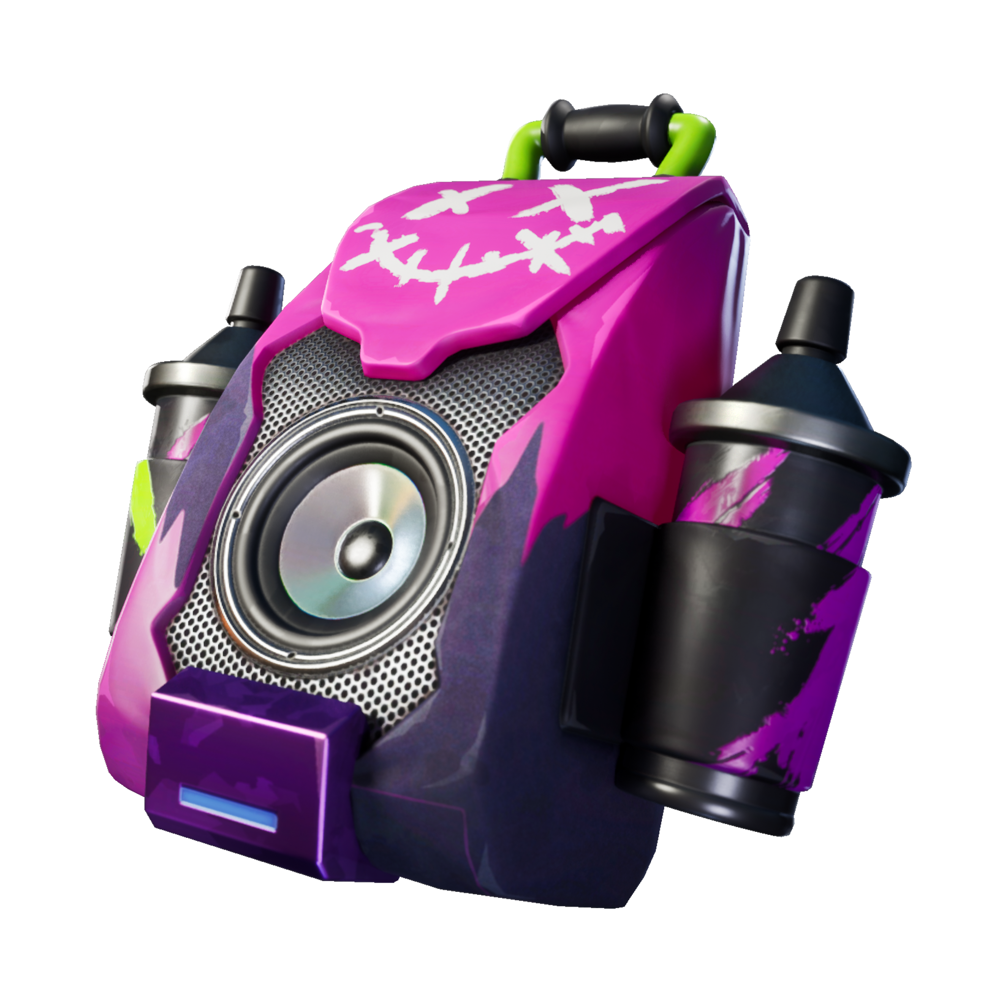 パープルジャム（レア バックアクセサリー）- フォートナイト