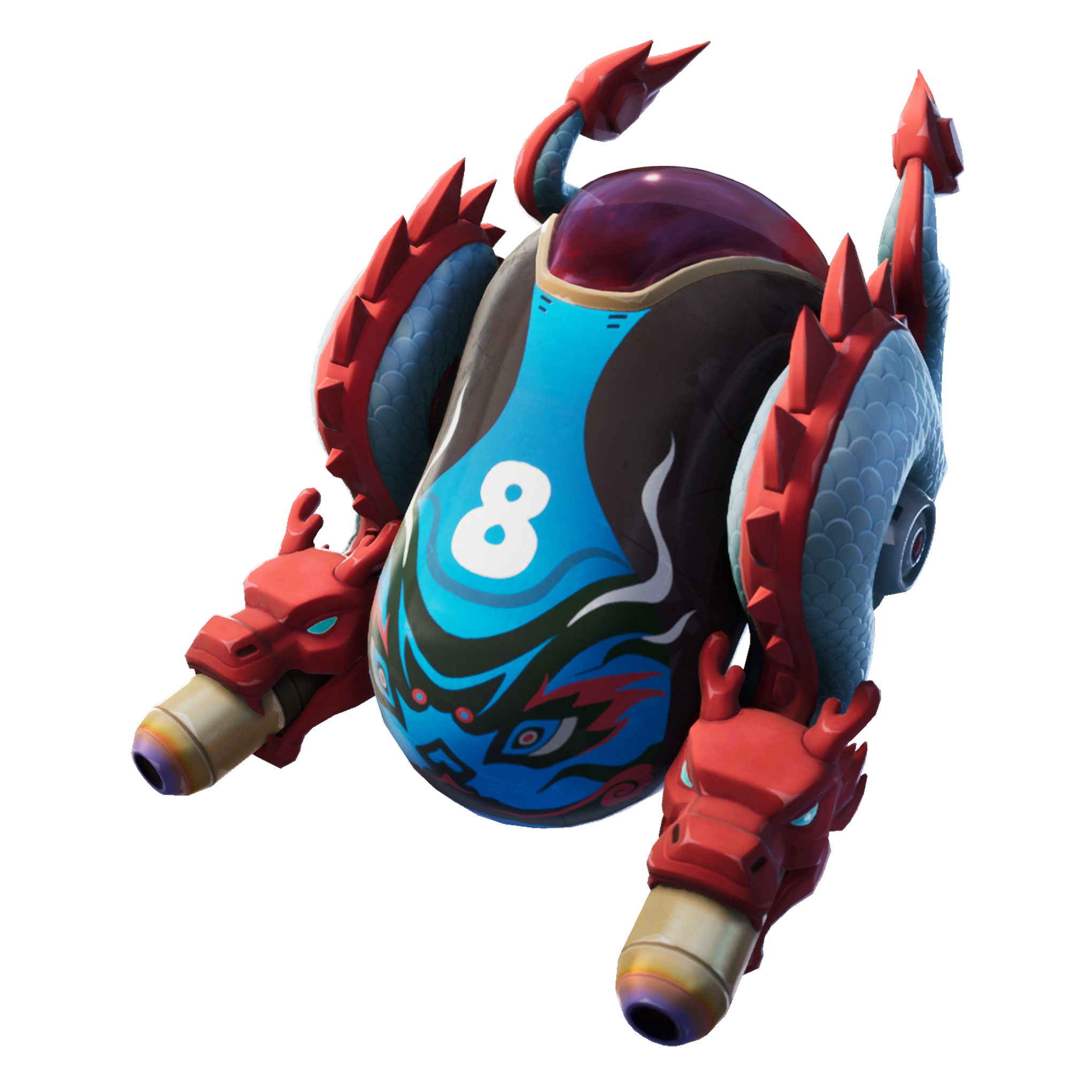 ドラゴンガード（レア バックアクセサリー）- フォートナイト