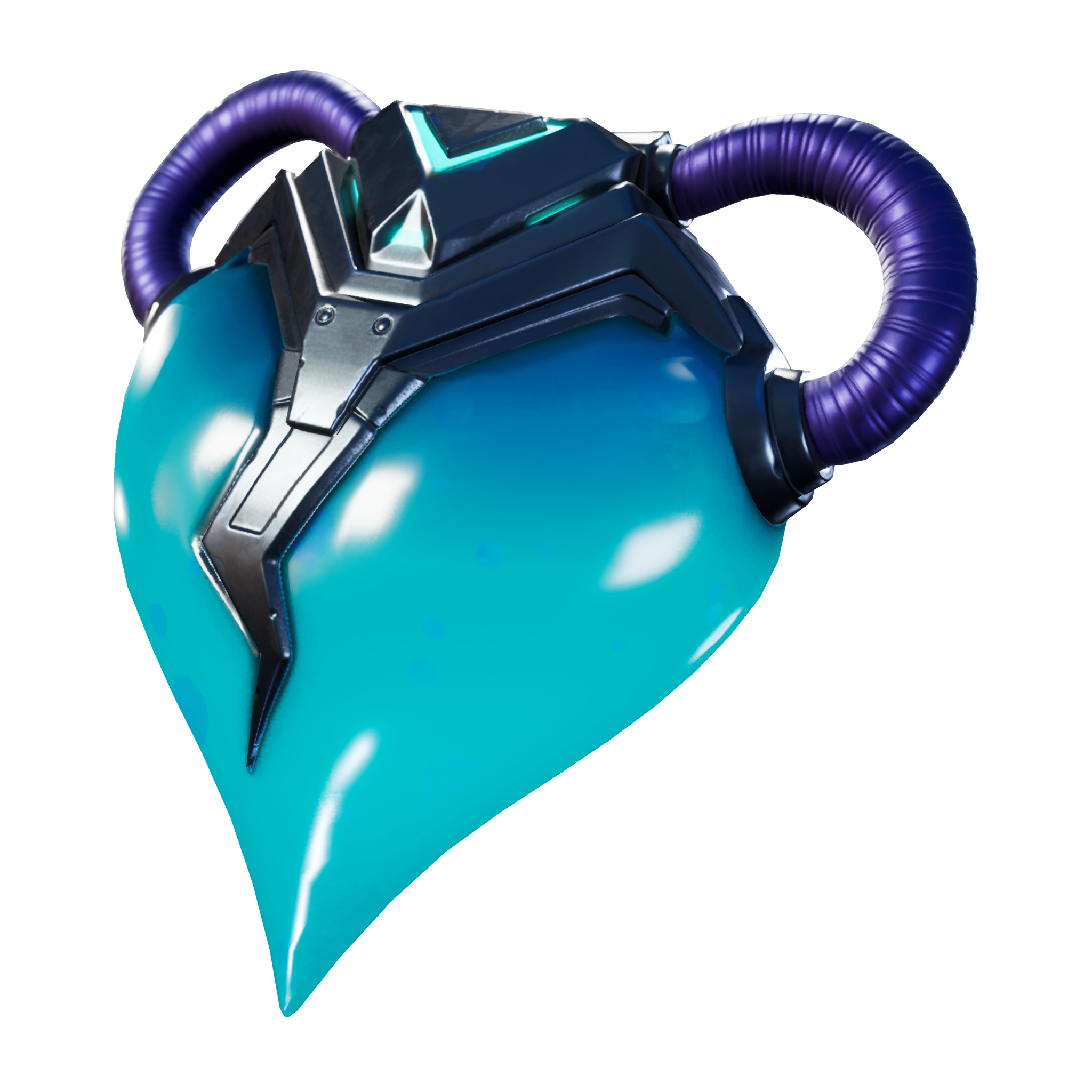 ブルーハート（スラープシリーズ バックアクセサリー）- フォートナイト