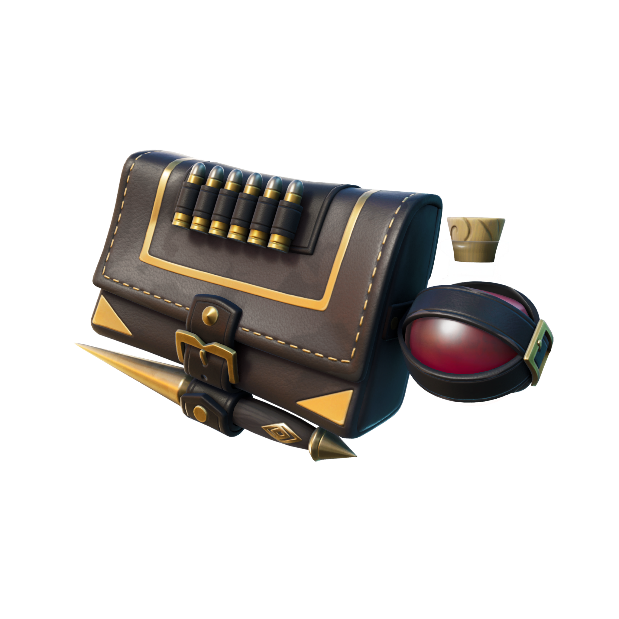 スレイヤーサドルバッグ（レア バックアクセサリー）- フォートナイト