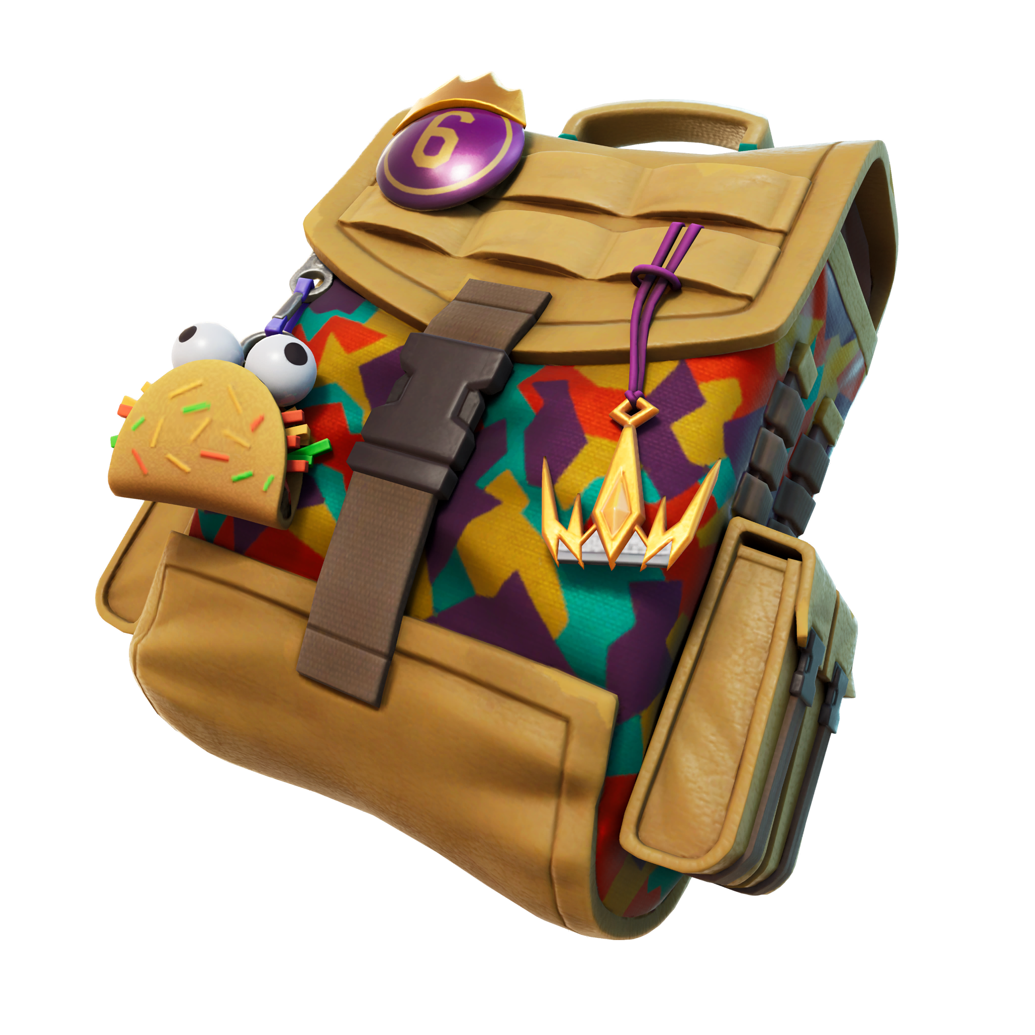 パックシュプリーム（アイコンシリーズ バックアクセサリー）- フォートナイト