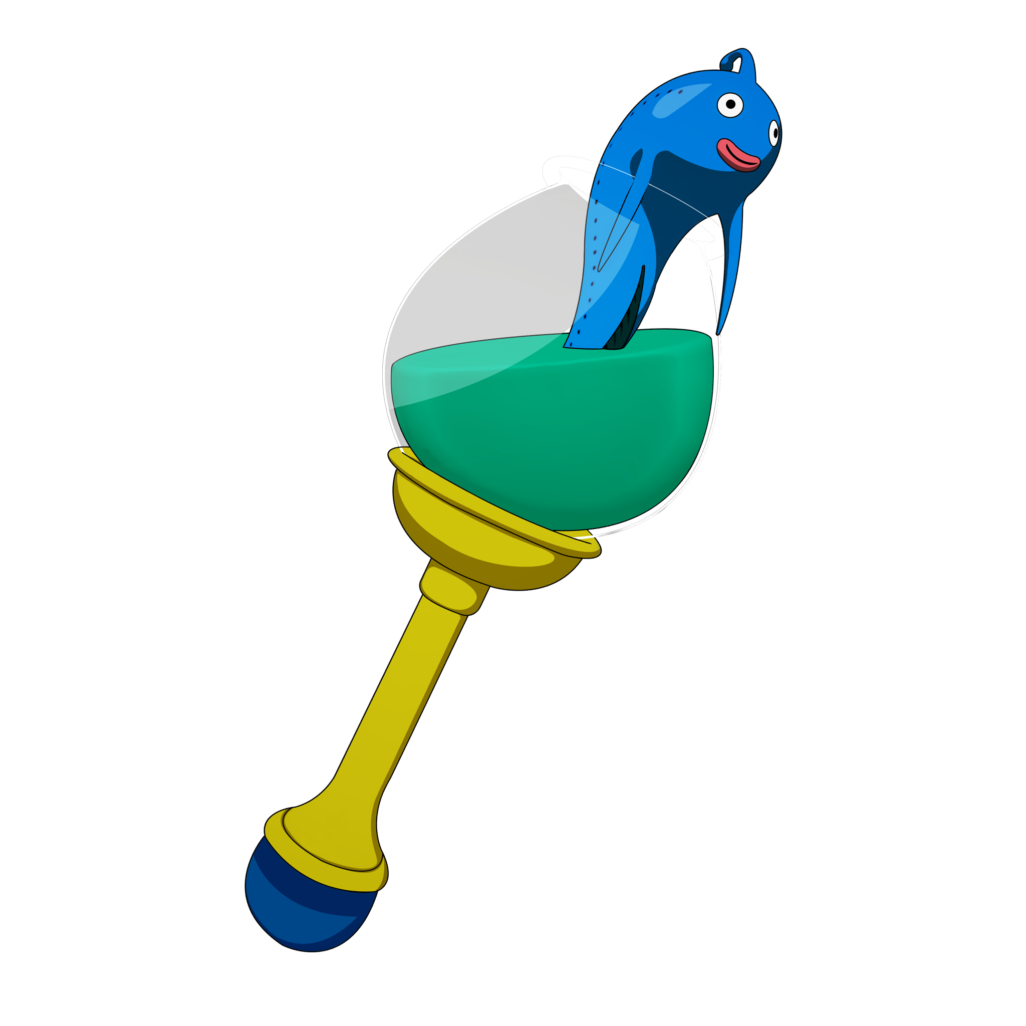 予言魚（エピック バックアクセサリー）- フォートナイト