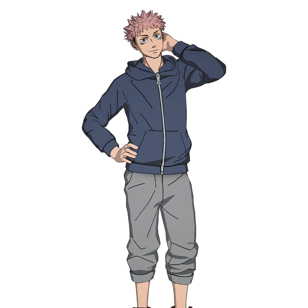 私服姿の虎杖悠仁（エピック スキン）- フォートナイト