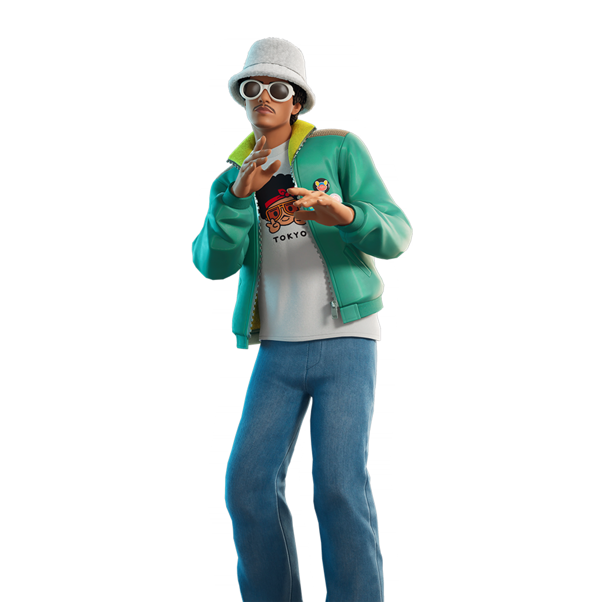 Brunoさん（アイコンシリーズ スキン）- フォートナイト