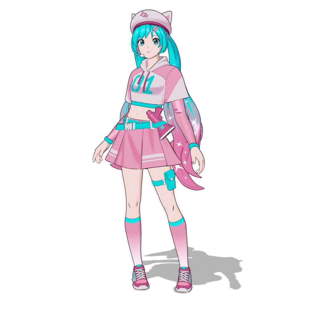 Skin Neko-Hatsune-Miku Fortnite Featured Image