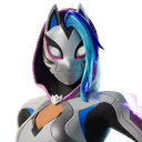 Déclic (renarde des neiges) personnage style