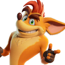 Skin Crash Bandicoot Fortnite Icon Image