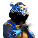 Fortnite BLUE Outfit Skin