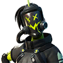 Fortnite MASK ON Outfit Skin