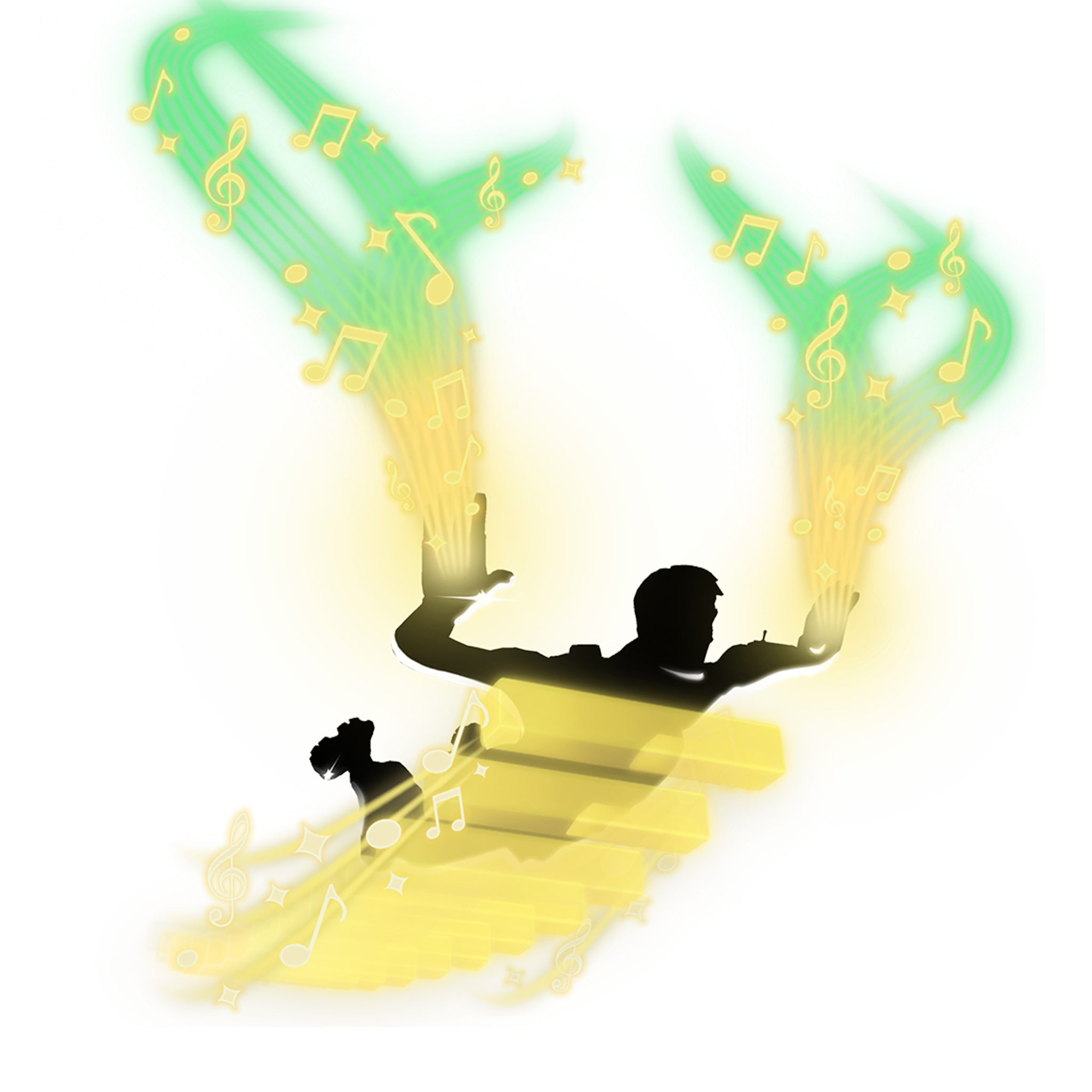 フローティング・ノート（アイコンシリーズ コントレイル）- フォートナイト