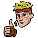 サムズアップジョーンズ （アンコモン エモートアイコン）- フォートナイト