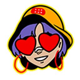 ハート目のメイ（アンコモン エモートアイコン）- フォートナイト