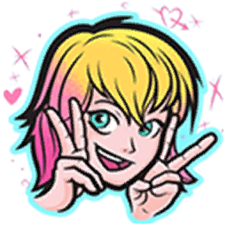 ウィンクするグウェン