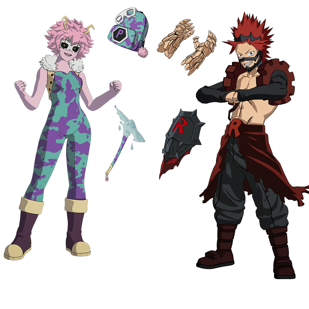 Lote de Kirishima y Ashido