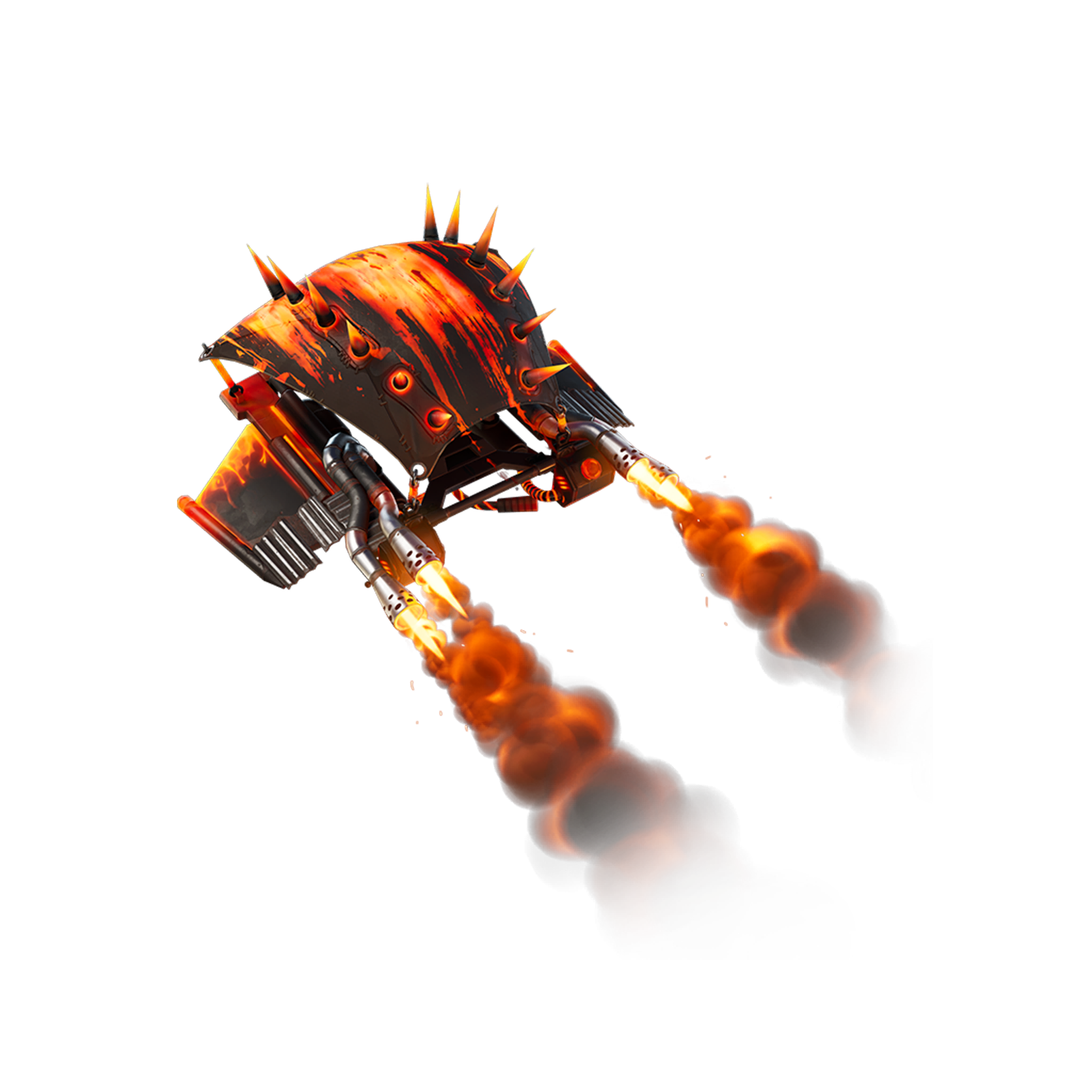 Fiery Descent