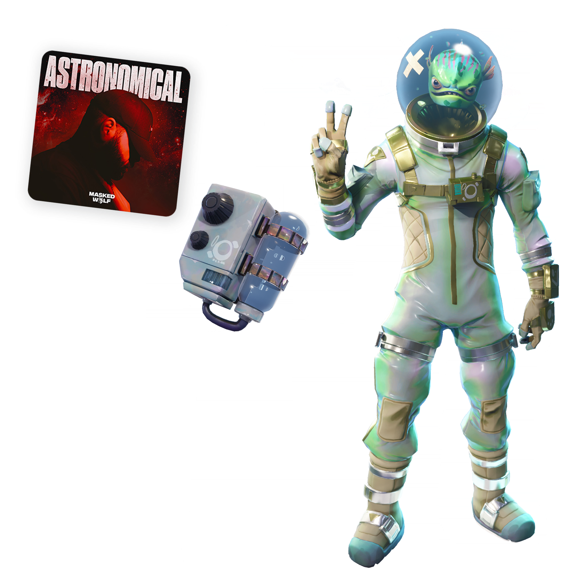 Pacotão Astronauta no Oceano