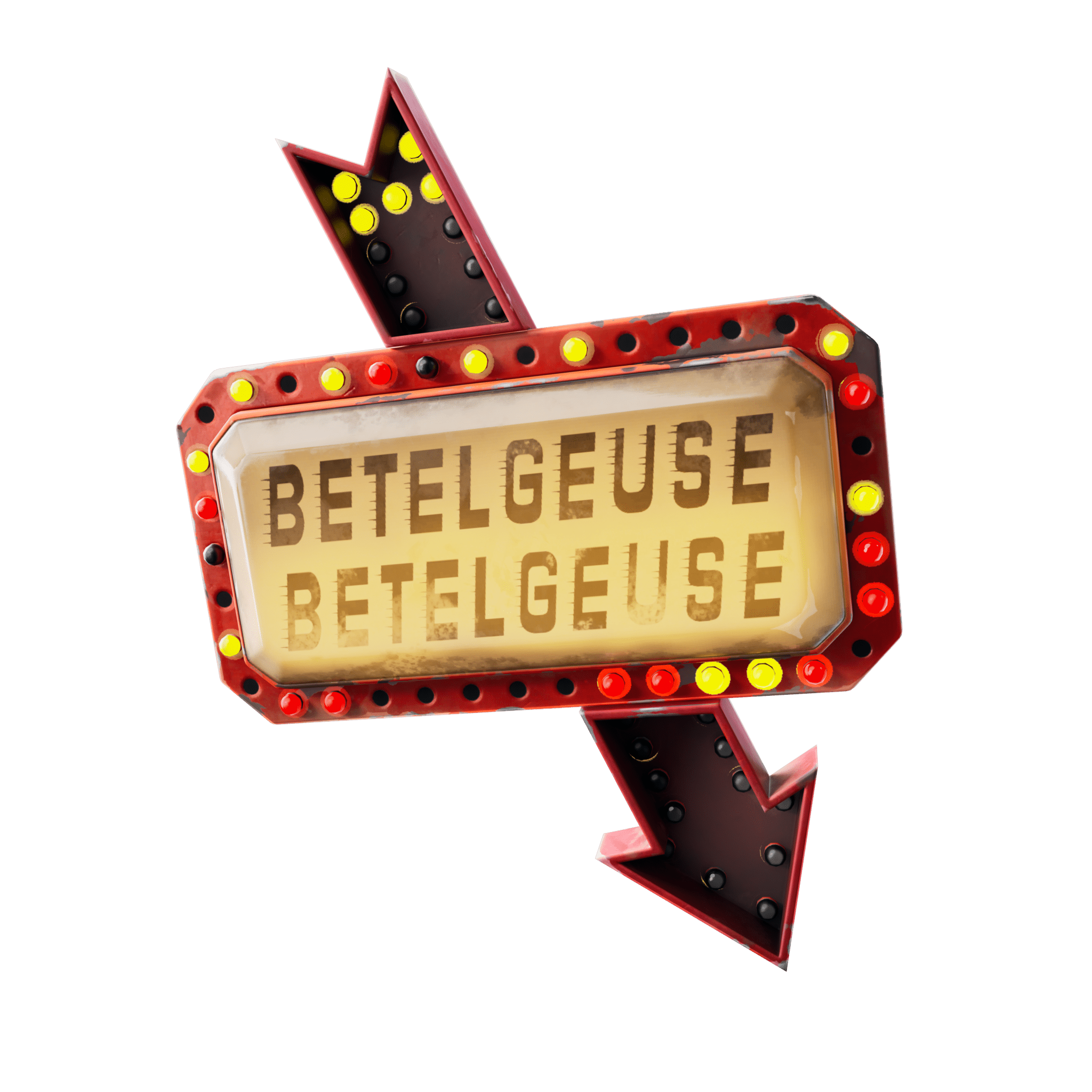 Enseigne de Beetlejuice