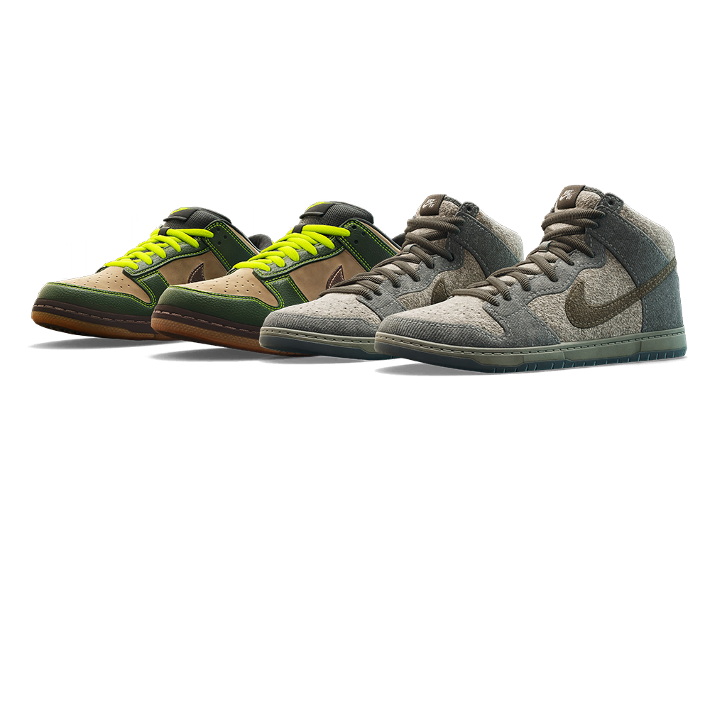 Nike SB Dunk Low e bundle Dunk High