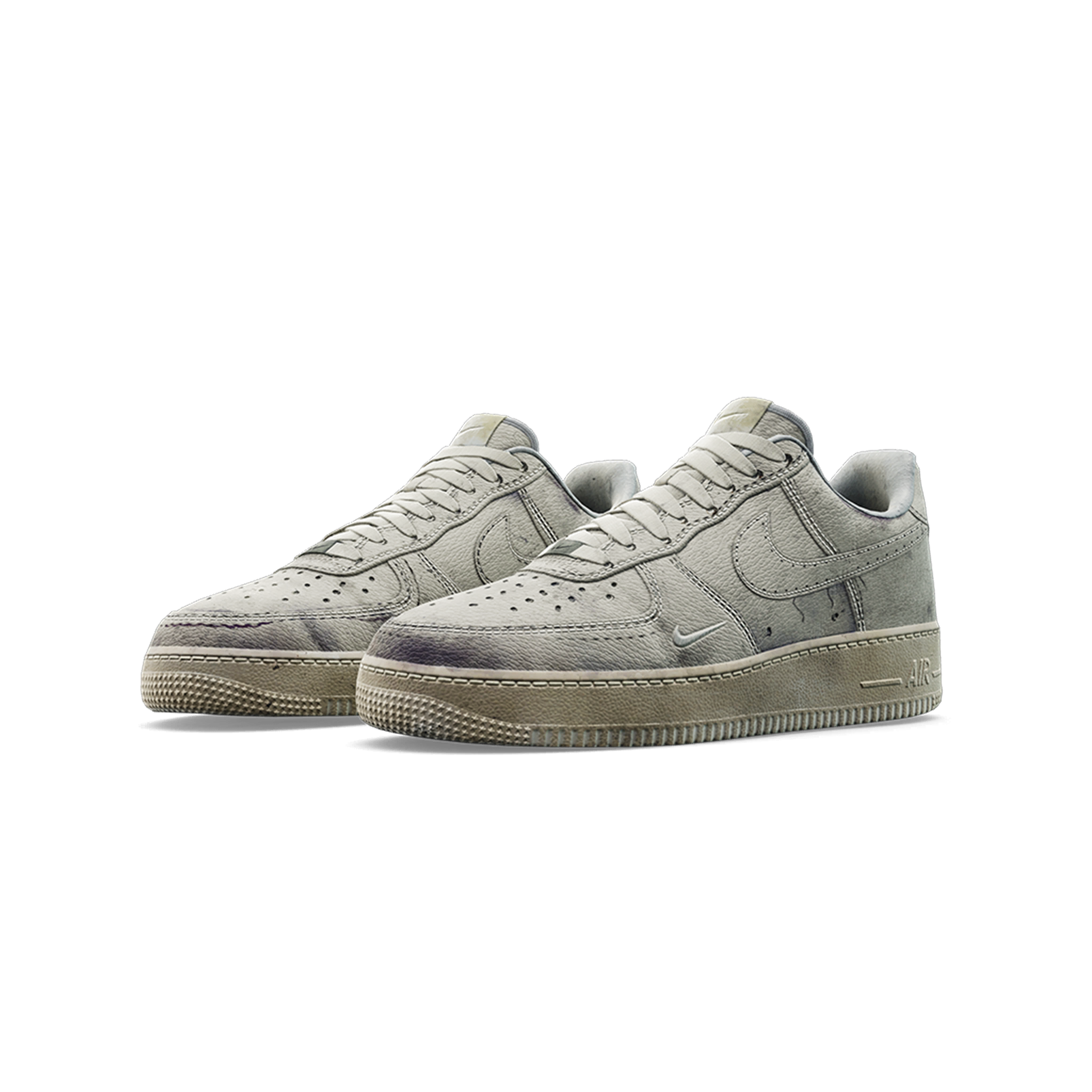 Nike Air Force 1 ’07 ‘Dirty Triple White’ Nike Air Force 1 ’07 ‘Dirty Triple White’