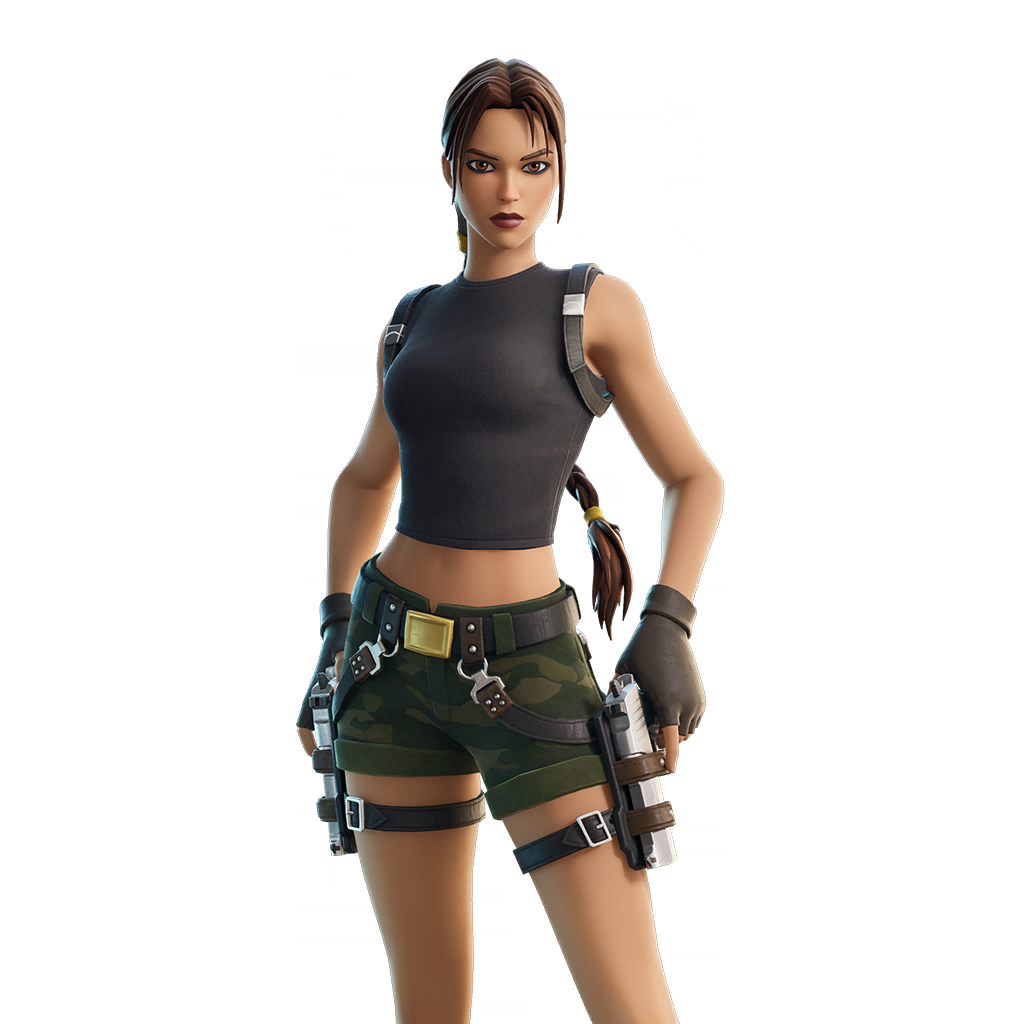 ララ・クロフト (2000年代)（ゲーミングレジェンズ スキン）1,500 V-Bucks - フォートナイト