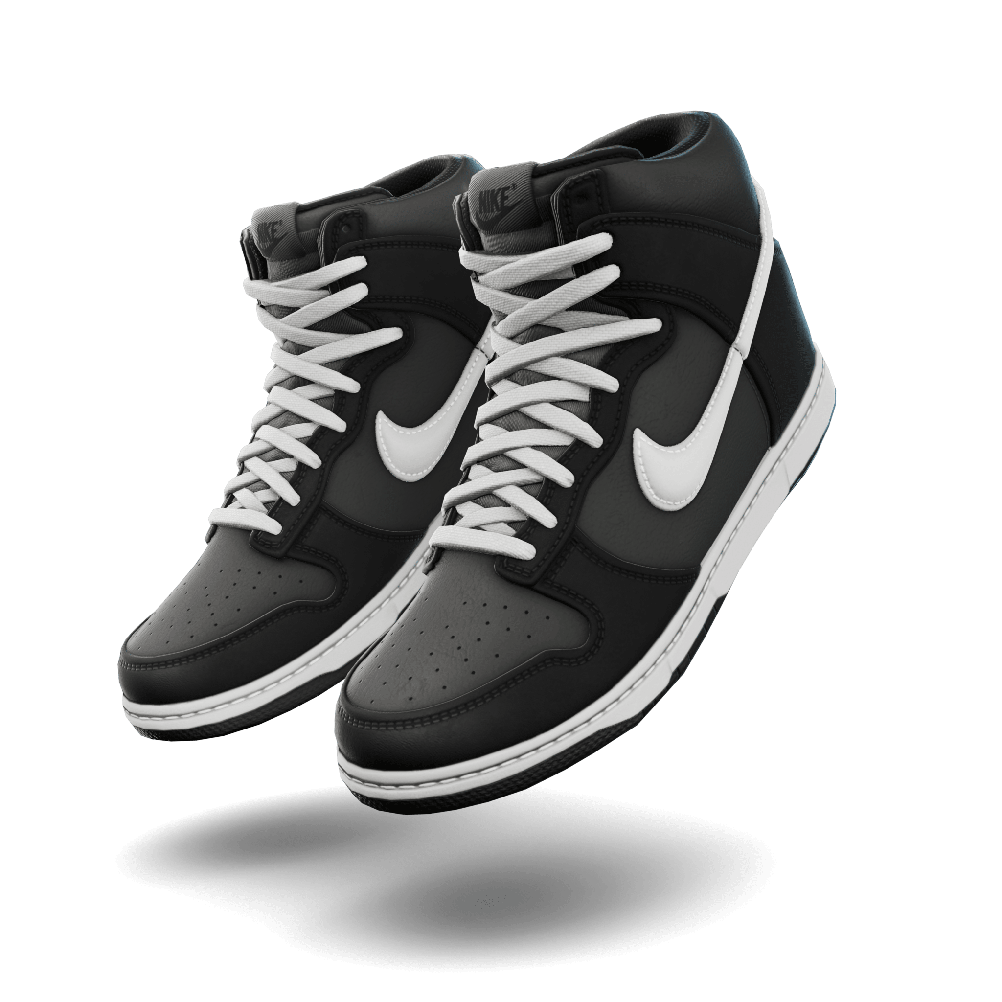 Nike Dunk Hi Black Panda