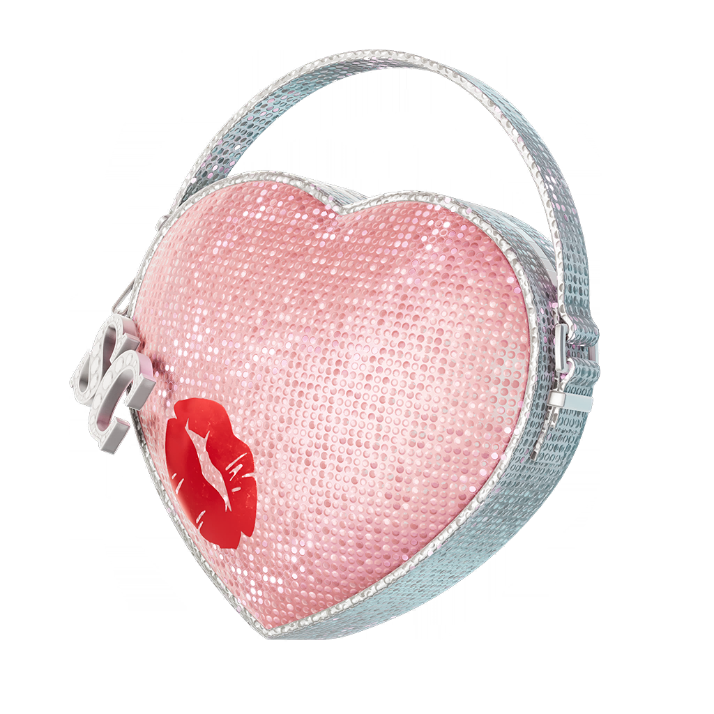 Bolso de corazón de SC