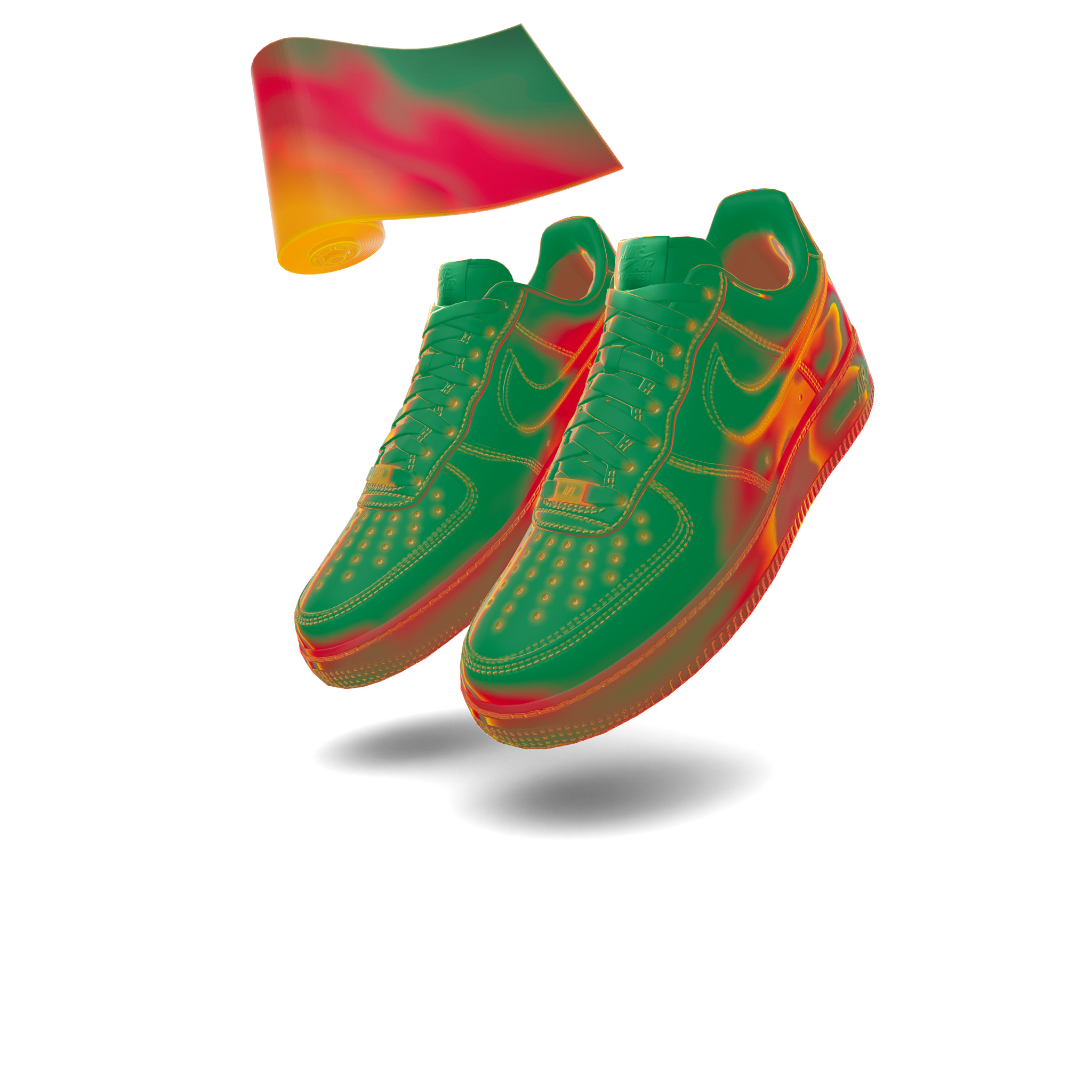 Nike Air Force 1 Heat Map