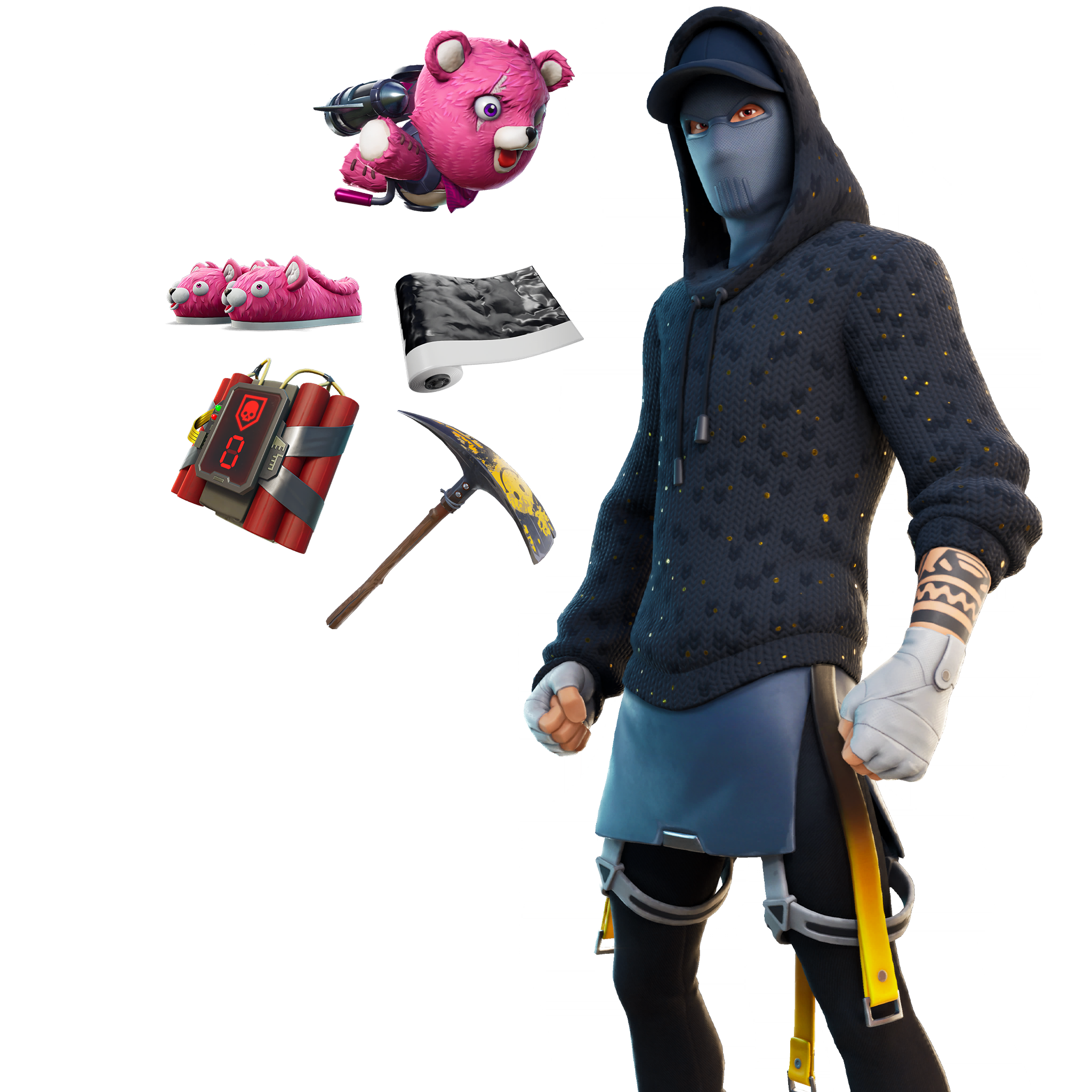 TheDonatoのロッカーバンドル（アンコモン バンドル）2,200 V-Bucks - フォートナイト